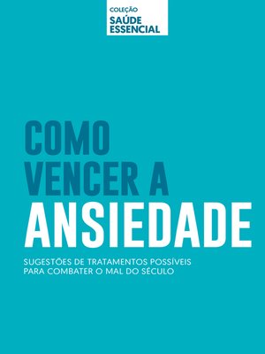 cover image of Como vencer a ansiedade